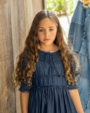 DENIM Tencel Maxi Dress - DARK DENIM