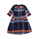 EMA Plaid Box Pleat Dress - FINAL SALE
