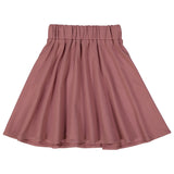 KNIT circle skirt - MAUVE