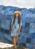 DENIM Tie Dress - LIGHT DENIM