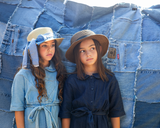 DENIM Tie Dress - LIGHT DENIM