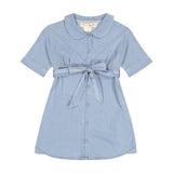 DENIM Tie Dress - LIGHT DENIM