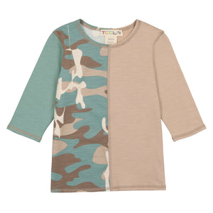 Camo Girl's Tshirt - OCEAN