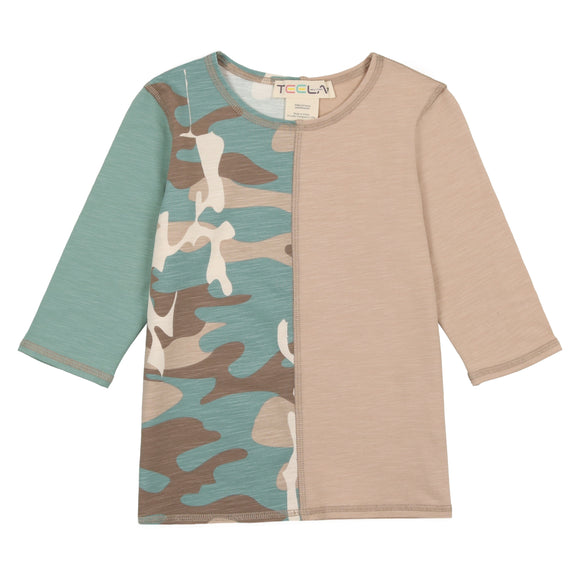 Camo Girl's Tshirt - OCEAN