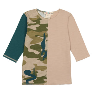 Camo Girl's Tshirt - ARMY