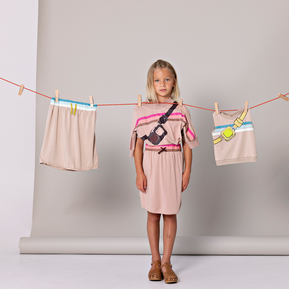 Drawstring Skirt - ROSE