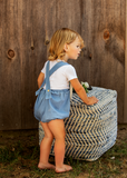 DENIM Baby Boy Overall - LIGHT DENIM
