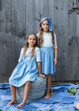 Striped Denim Dress - PASTEL STRIPE