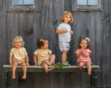 Baby Swing Romper - PINK DOT