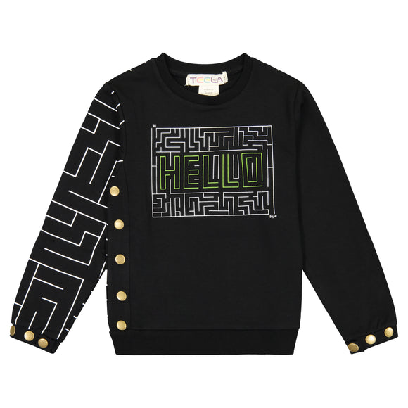 MAZE Snap Top - Runs Small, Size Up