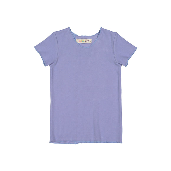RIB Basic BOY/GIRL Tshirt - Periwinkle