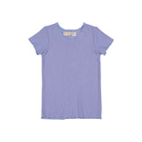 RIB Basic BOY/GIRL Tshirt - Periwinkle