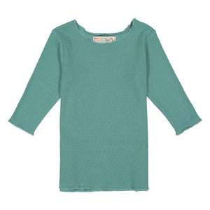 RIB Basic GIRL Tshirt - Artichoke