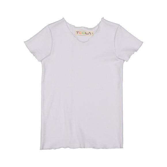 RIB Basic BOY/GIRL Tshirt - White