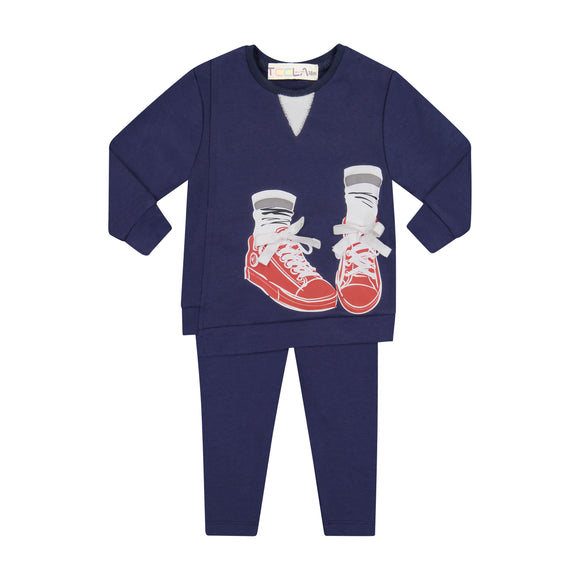 SNEAKER Baby Set - Navy