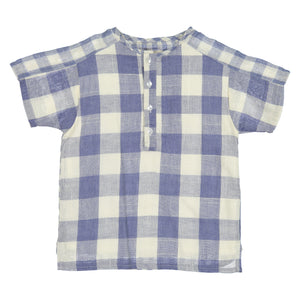 REX Square Print Boy's Top - Blue
