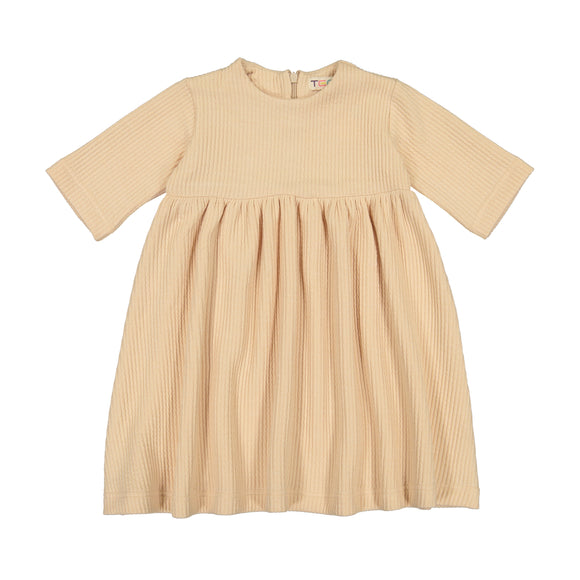 KATE Cable Knit Dress - Winter Cream - FINAL SALE
