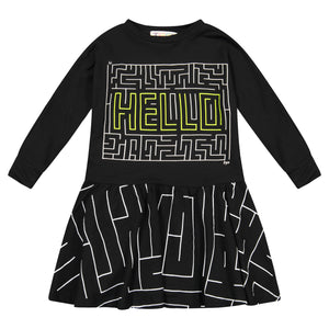 MAZE Oversized Dolman Sleeve Dress