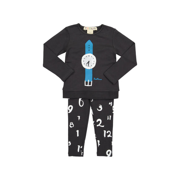 2 Pc Lougeware - Bedtime - Grey - FINAL SALE