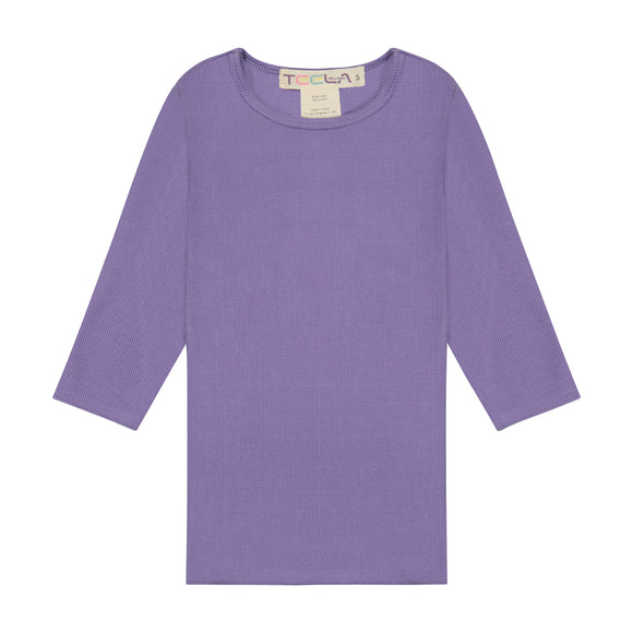 RIB Basic Girl Tshirt- IRIS