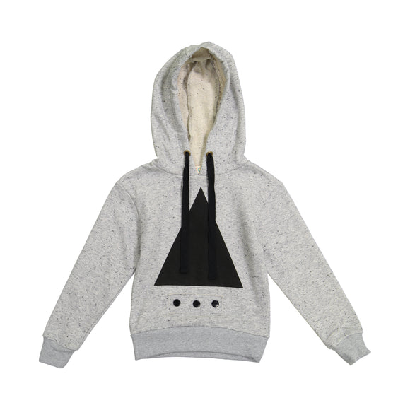 SKI Triangle Hoodie Top - size up - FINAL SALE