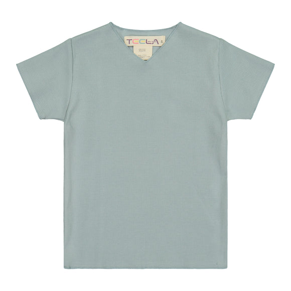 RIB Basic Boy Tshirt- SPRING SAGE