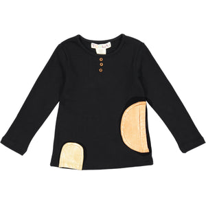 ADAM Metallic Pocket Top - RUNS SMALL