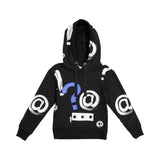 JAI Punctuation Hoodie Top - size up - FINAL SALE