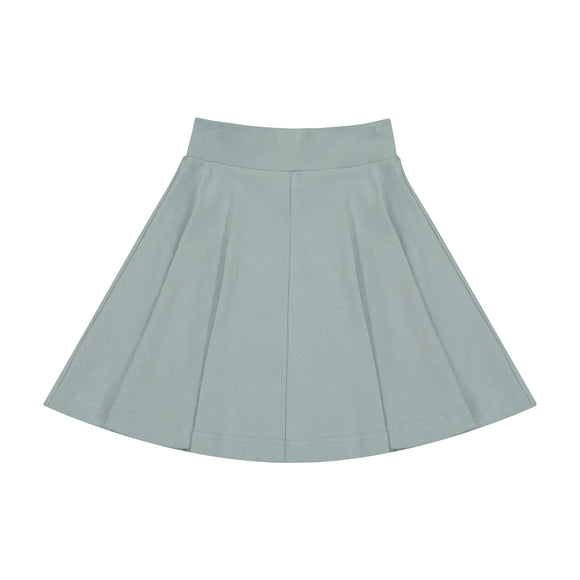 Rib circle skirt- SPRING SAGE - FINAL SALE