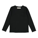 RIB Basic BOY Tshirt Black - FINAL SALE