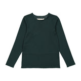 RIB Basic GIRL Tshirt Hunter Green - FINAL SALE