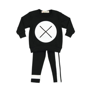 BABY X Marks the Spot Set - Black - FINAL SALE