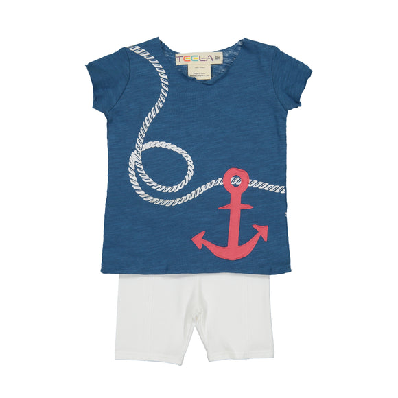 Baby’s Blue ANCHOR Print Set
