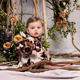 Smock FLORAL Baby Set