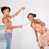 X-stitch Tie Dye Boy's Top - natural