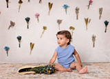 Waffle Baby Set - POWDER BLUE