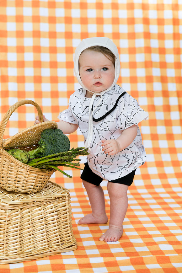 Baby Girls' Joy Squiggle Top - FINAL SALE