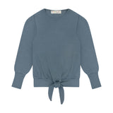 Rib Tie Top - Teal - size up