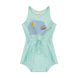 CAP baby romper - runs small size up