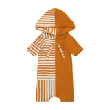 Rib Stripe Baby - cinnamon - runs small size up