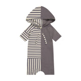 Rib Stripe Baby - grey - runs small size up