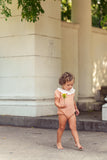 Baby Collar Romper - sand