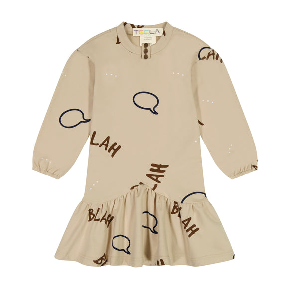 BLAH BLAH scallop dress