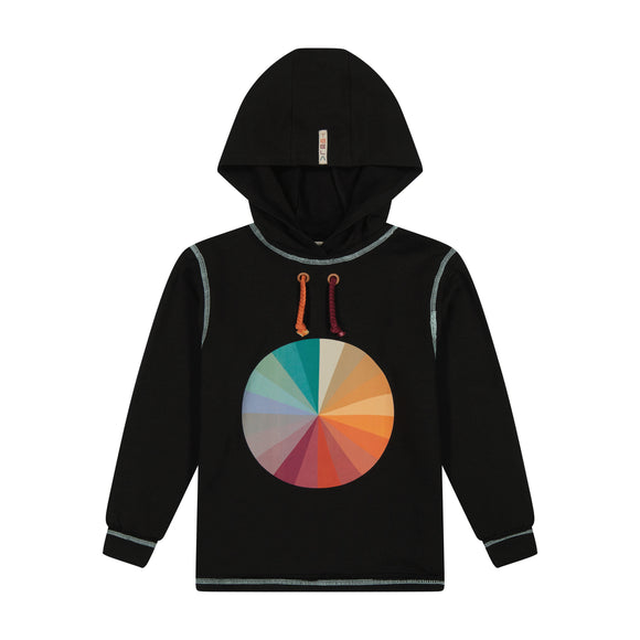 COLOR WHEEL drawstring top
