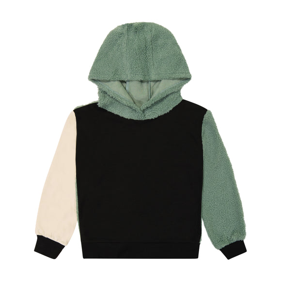 THUMBS UP/DOWN hoodie bubble top