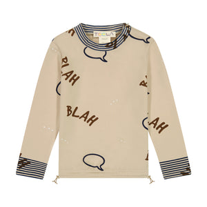 BLAH BLAH mock neck top