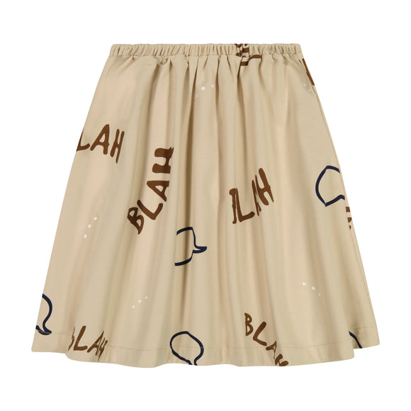 BLAH BLAH gathered skirt