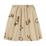 BLAH BLAH gathered skirt