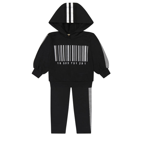 BARCODE hoodie bubble set