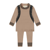 BACKPACK mock neck baby set